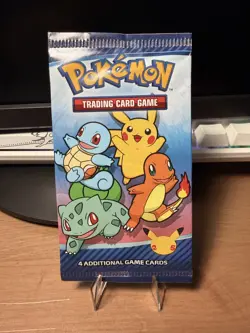 SEALED 2021 Pack 25th Anniversary Pokemon Cards McDonalds Exclusive - Green - Image 1
