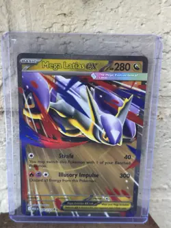 Mega Latias ex 100/132 Mega Evolutions Pokemon Card TCG NM - Image 1