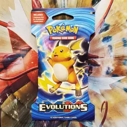 XY Evolutions Sleeved Booster Pack - Pokemon Cards - New & Sealed - Lot #411 - Image 1