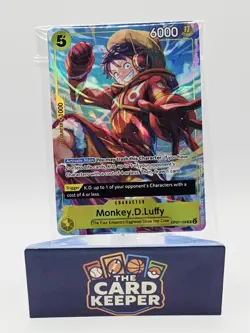 One Piece - Monkey D. Luffy - Alt Art Promo Card - SR - OP07-109 - Sealed - Image 1