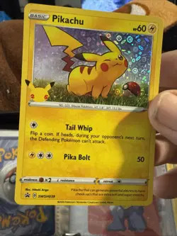 Pikachu - (General Mills) SWSH039 Miscellaneous Cards & Products Holo (77) - Image 1