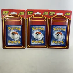 Lot Of 3 POKEMON Pack of 10 Cards Look for Foil Card Factory UNOPENED - Image 1