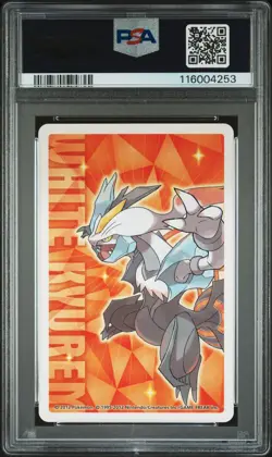2012 POKEMON WHITE 2 PLAYING CARDS 6 OF DIAMONDS EEVEE PSA 10 - Image 2