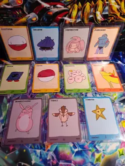 Pokenots 151 Parody Pokemon Trading Dysfunctional Passholder Lot of 11 Cards - Image 1