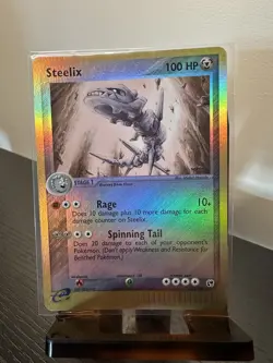 Pokemon TCG Steelix EX Sandstorm 23/100 Reverse Holo Rare Card - Image 1