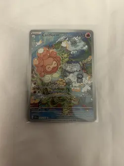 Castform Sunny Form - 195/191 - Illustration Rare Surging Sparks - Pokemon Card - Image 1