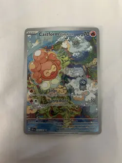 Castform Sunny Form - 195/191 - Illustration Rare Surging Sparks - Pokemon Card - Image 3