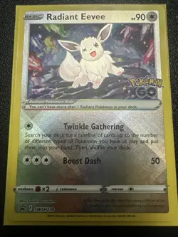 Radiant Eevee SWSH230 SWSH: Sword & Shield Promo Cards Holo - Image 1