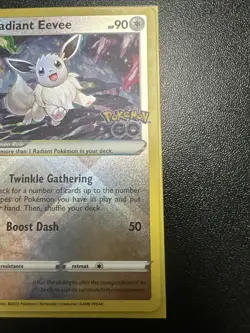 Radiant Eevee SWSH230 SWSH: Sword & Shield Promo Cards Holo - Image 2