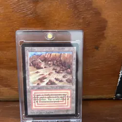very rare magic the gathering cards. Beta, Plateau, Professionally Graded, - Image 2