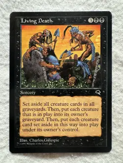 MTG - Living Death - Tempest - NM - Free Shipping! - Image 1
