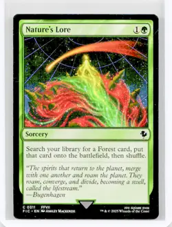 Nature's Lore #311 Commander: FINAL FANTASY Near Mint or Better W/Tracking - Image 1