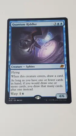Quantum Riddler Edge of Eternities Regular Mythic Rare Sphinx - Image 1
