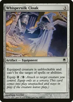 MTG - Whispersilk Cloak (DST) - Image 1