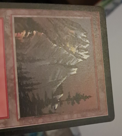 Mountain LP MTG Magic the Gathering Beta Basic Land (A) - Image 3