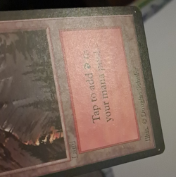 Mountain LP MTG Magic the Gathering Beta Basic Land (A) - Image 4