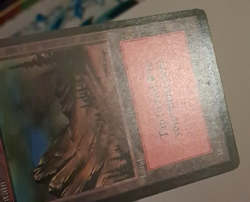 Mountain MP MTG Magic the Gathering Beta Basic Land (C) - Image 4