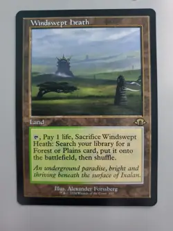 MTG Windswept Heath Modern Horizons 3 Retro Rare - Image 1