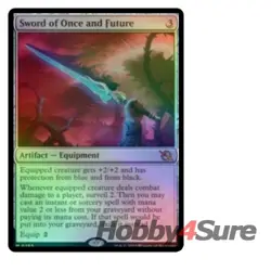 Foil Sword Of Once And Future M/NM Magic: The Gathering MTG March Of The Machine - Image 1