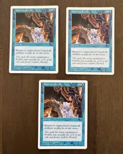 3x Hurkyl's Recall - Core Set 5th Edition 5ED - Magic The Gathering MTG - NM - Image 1