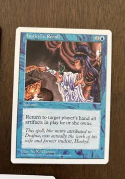 3x Hurkyl's Recall - Core Set 5th Edition 5ED - Magic The Gathering MTG - NM - Image 3