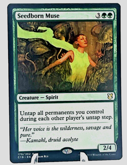 Seedborn Muse 179/302- Commander 2019 -C19 Regular Rare Magic The Gathering NM - Image 3