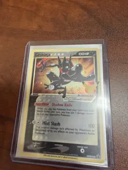 Pokemon TCG Greninja Gold Star SWSH144 Celebrations Black Star Promo With Swirl! - Image 4