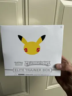Pokemon Celebrations Elite Trainer Box ETB 25th Anniversary New Factory Sealed - Image 1