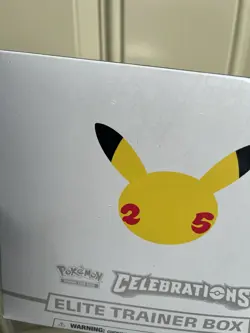 Pokemon Celebrations Elite Trainer Box ETB 25th Anniversary New Factory Sealed - Image 3