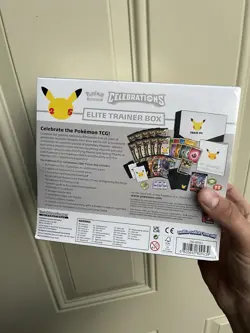 Pokemon Celebrations Elite Trainer Box ETB 25th Anniversary New Factory Sealed - Image 5