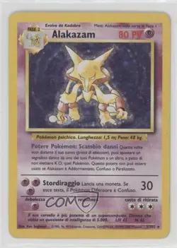 Alakazam Holo Italian Pokemon Base Set #1 1999 - Image 1