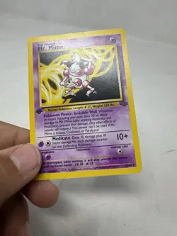 Pokemon TCG Jungle Mr. Mime 22/64 1st Edition Non-Holo Rare LP - Image 1
