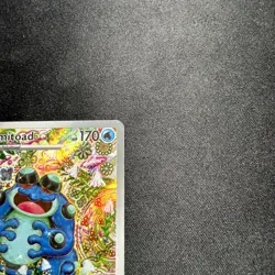 Seismitoad IR Pokemon Black Bolt 105/086 English Illustration Rare NM Near Mint - Image 3