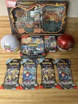 Pokemon TCG: Scarlet & Violet bulk lot sealed 27 packs Perfect to Rip With Kids - Image 1