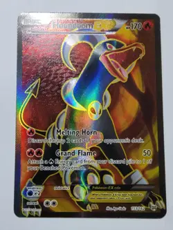 Houndoom EX (Full Art) 153/162 Breakthrough Holo pokemon - Image 1