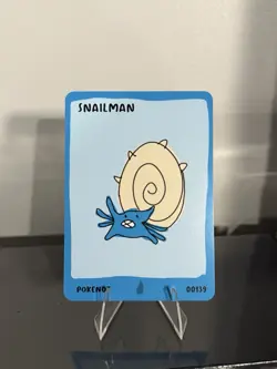 Pokemon parody 151 Pokenots Dysfunctional passholder: Snailman 00139 (Omastar) - Image 1