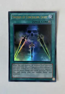Swords Of Concealing Light LCYW-EN281 Ultra Rare Unlimited Yugioh TCG - Image 1