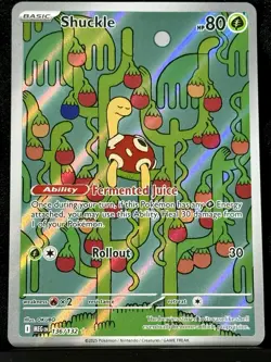 Shuckle 136/132 Mega Evolutions Full Art Pokemon Card - Image 1