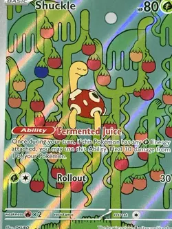 Shuckle 136/132 Mega Evolutions Full Art Pokemon Card - Image 2