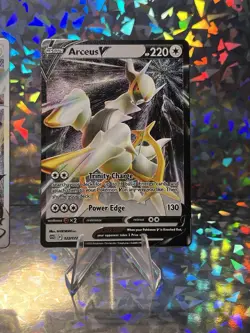 Arceus V & Arceus Vstar Metal Card Ultra Premium Collection 122/172, 123/172 - Image 3