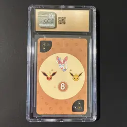 CGC 10 UMBREON Pristine Pokemon Playing Cards Korean Point Salad-Eevee Edition - Image 2