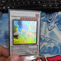 Yugioh 3 Cards Black Winged Power Tool Majestic Red Ghost Rare France - Image 3