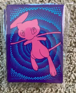 65 NEW Mew Trading Card Sleeves Fusion Strike ETB Sealed Pokemon TCG protectors - Image 1