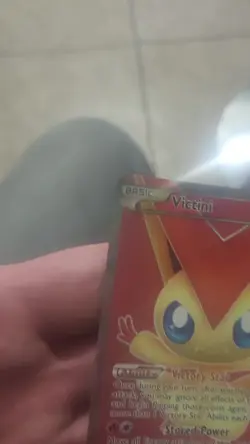 Pokemon TCG Victini Noble Victories Full Art Ultra Rare Card 98/101 - Image 2