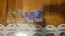 Disney Lorcana TCG Lot of 30 Sleeved/Un-Sleeved Booster Packs**4x Promo cards** - Image 3