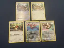 Eevee Pokemon TCG Lot Of 20 Cards From Various Sets - Image 3