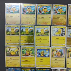 29 Lot Pokemon Trading Card Game TCG Pikachu Promo Chinese Poke Ball FM - Image 2