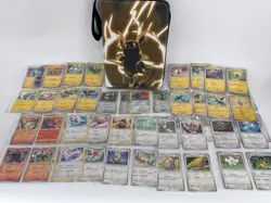 Pokemon Electric Card Lot Raichu Binder 100+ Lightning Type Bulk Non-Holo Set - Image 1