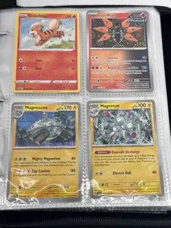 Pokemon Electric Card Lot Raichu Binder 100+ Lightning Type Bulk Non-Holo Set - Image 5