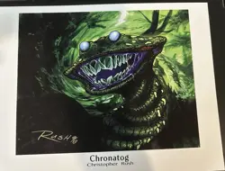 MTG Chronatog Print Archival Quality From The Christopher Rush Family - Image 1